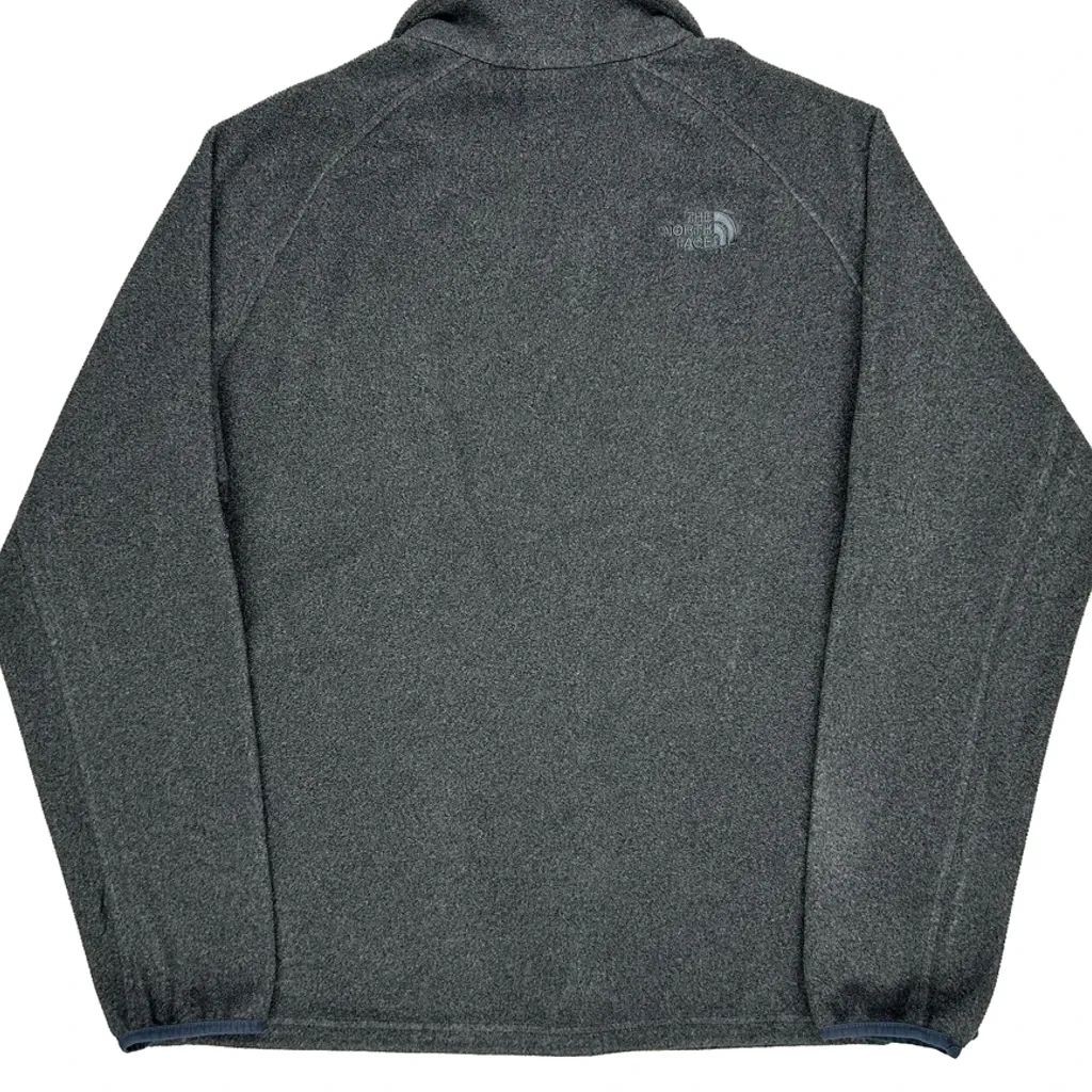 The North Face Fleece Jacket - 2XL Grey Polyester - Image 7
