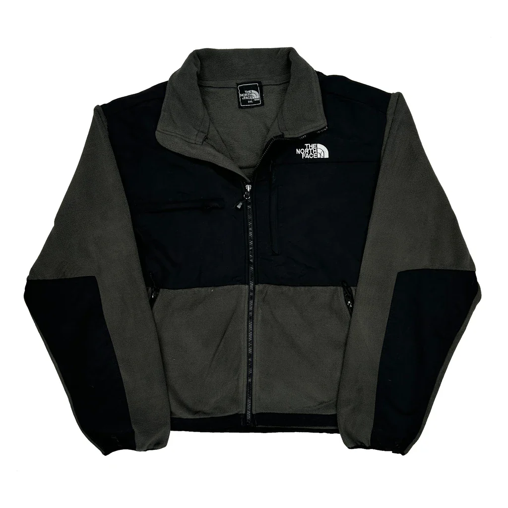 The North Face Denali Fleece Jacket - 3XL Grey Polyester