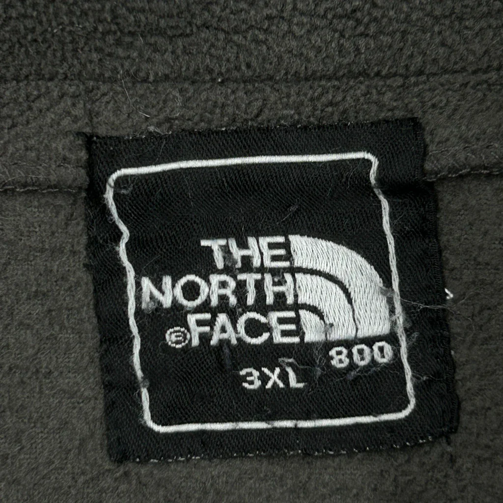 The North Face Denali Fleece Jacket - 3XL Grey Polyester - Image 3