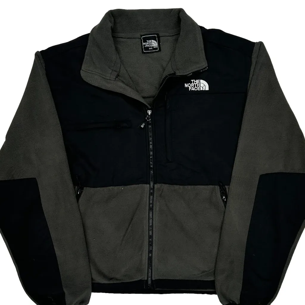 The North Face Denali Fleece Jacket - 3XL Grey Polyester - Image 5