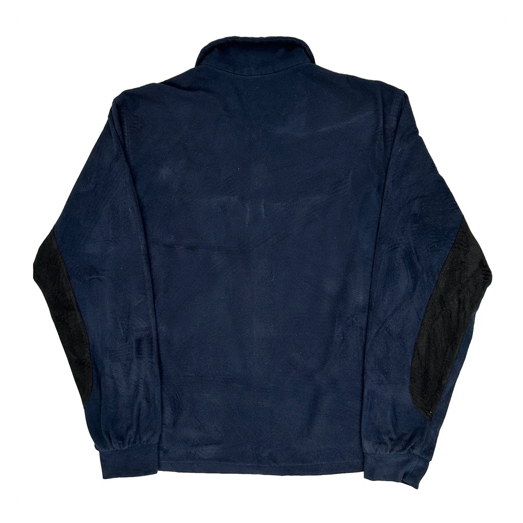 The North Face Fleece Jacket - Medium Navy Polyester - Image 2