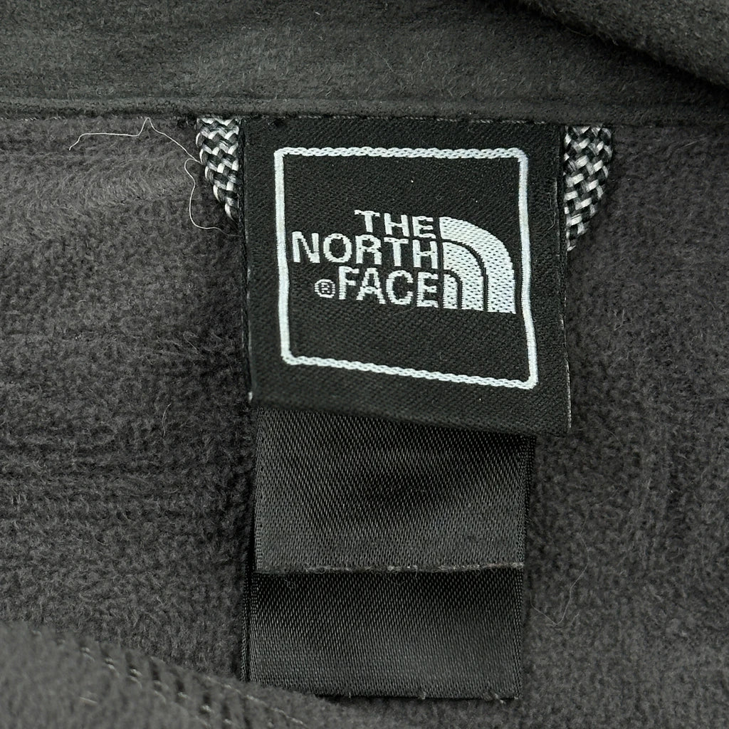 The North Face Fleece Jacket - Medium Navy Polyester - Image 4