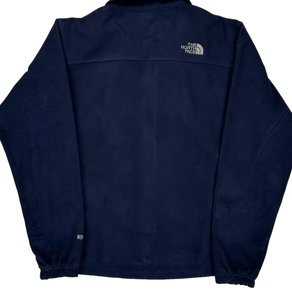 The North Face Fleece Jacket - Medium Navy Polyester - Image 7