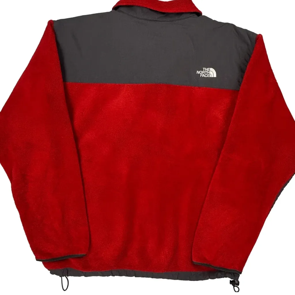 The North Face Denali Fleece Jacket - Large Red Polyester - Image 7