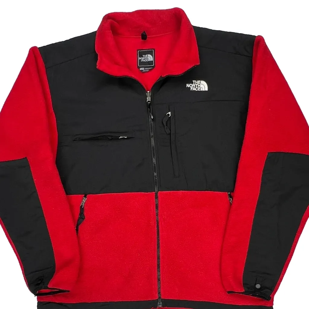 The North Face Denali Fleece Jacket - XL Red Polyester - Image 4