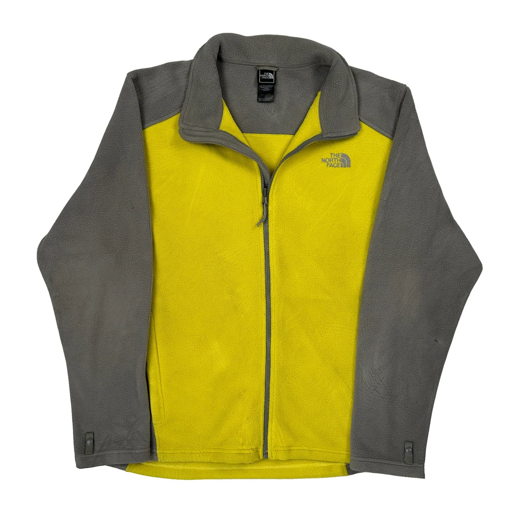 The North Face Fleece Jacket - XL Yellow Polyester