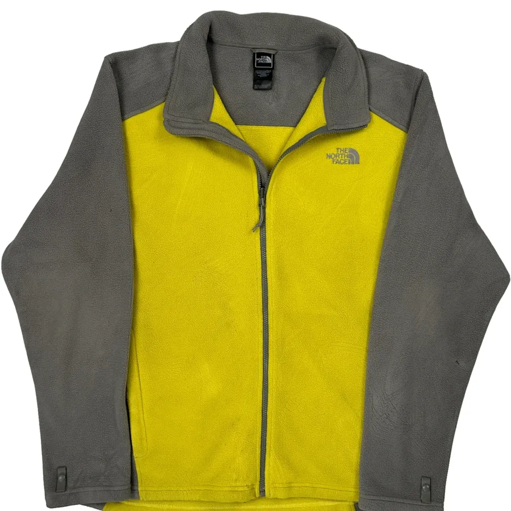 The North Face Fleece Jacket - XL Yellow Polyester - Image 4