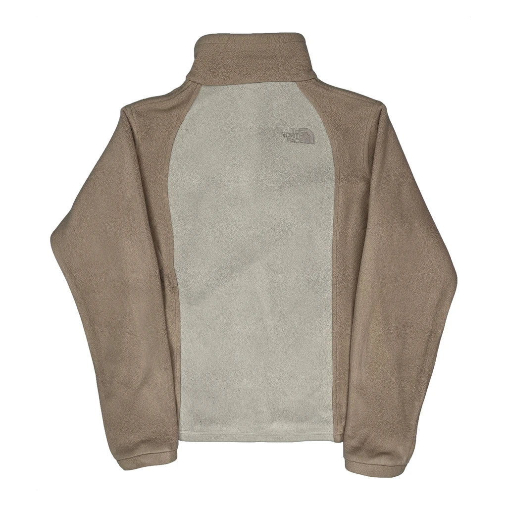 The North Face Fleece Jacket - Large Beige Polyester - Image 2