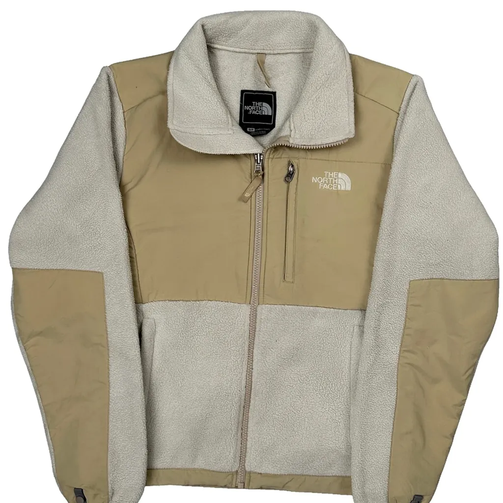 The North Face Denali Fleece Jacket - Small Beige Polyester - Image 5