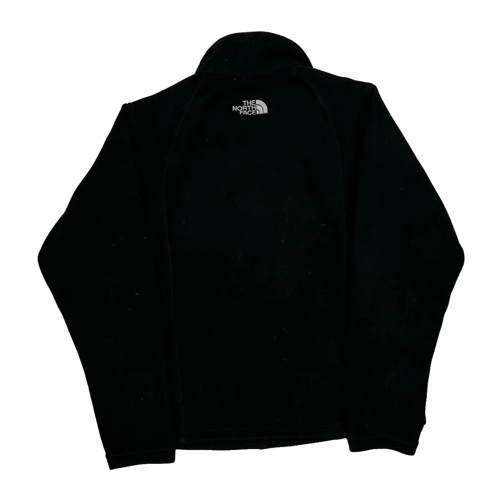 The North Face Fleece Jacket - Large Black Polyester - Image 2