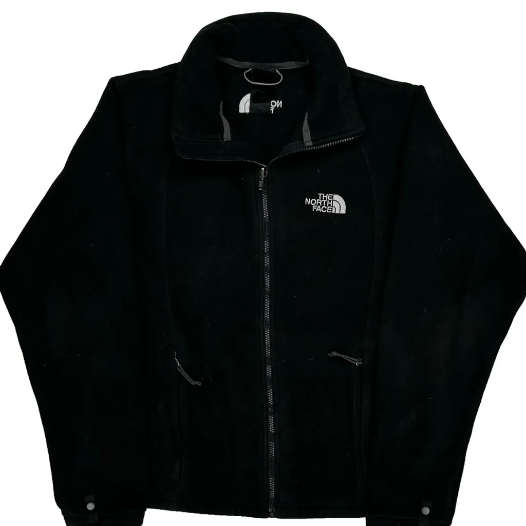 The North Face Fleece Jacket - Large Black Polyester - Image 6