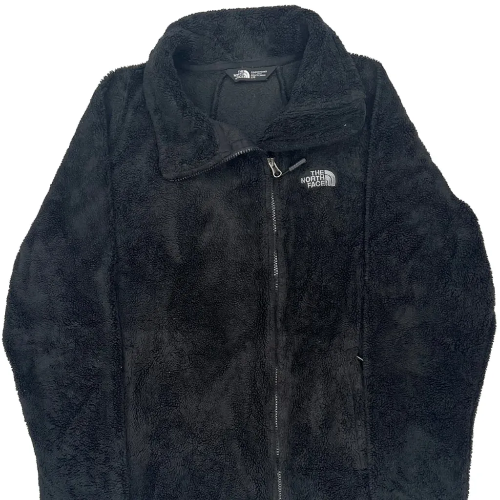 The North Face Fleece Jacket - Large Black Polyester - Image 5