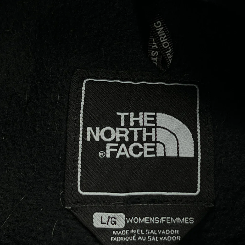 The North Face Denali Fleece Jacket - Large Black Polyester - Image 3
