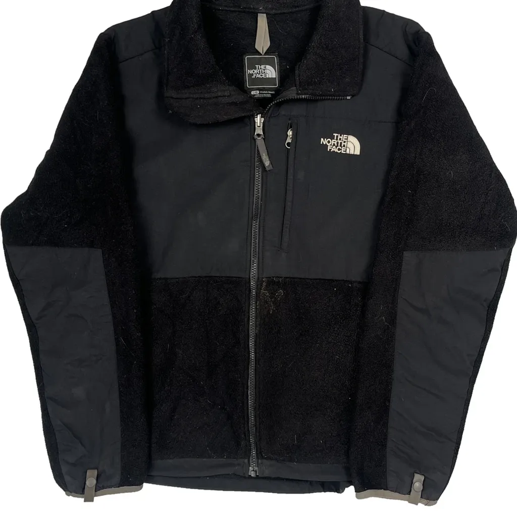 The North Face Fleece Jacket - Large Black Polyester - Image 5
