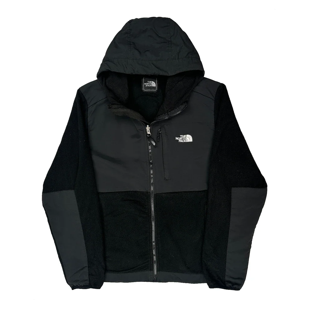 The North Face Denali Fleece Jacket - Large Black Polyester