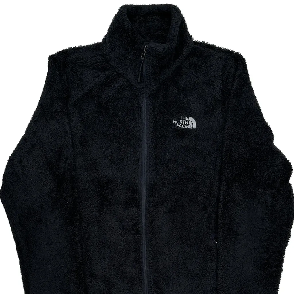 The North Face Fleece Jacket - Medium Black Polyester - Image 4