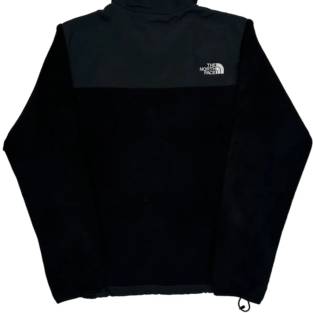 The North Face Denali Fleece Jacket - Medium Black Polyester - Image 6