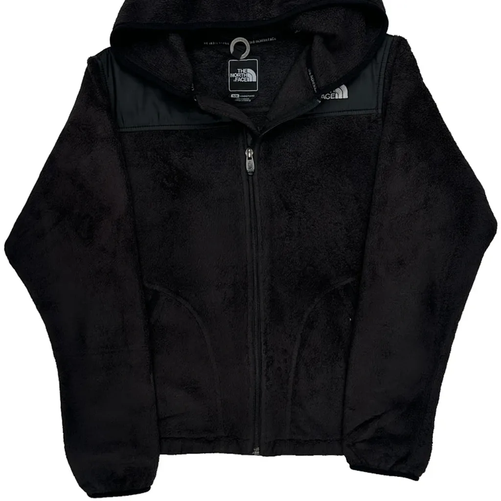 The North Face Fleece Jacket - Medium Black Polyester - Image 4