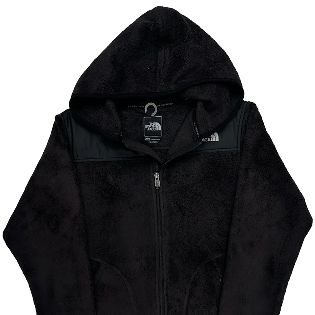The North Face Fleece Jacket - Medium Black Polyester - Image 5