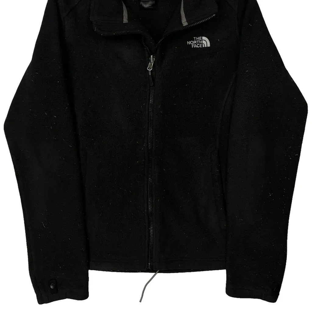 The North Face Fleece Jacket - Medium Black Polyester - Image 5