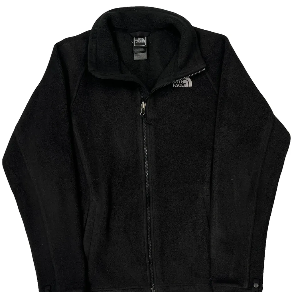 The North Face Fleece Jacket - Medium Black Polyester - Image 5