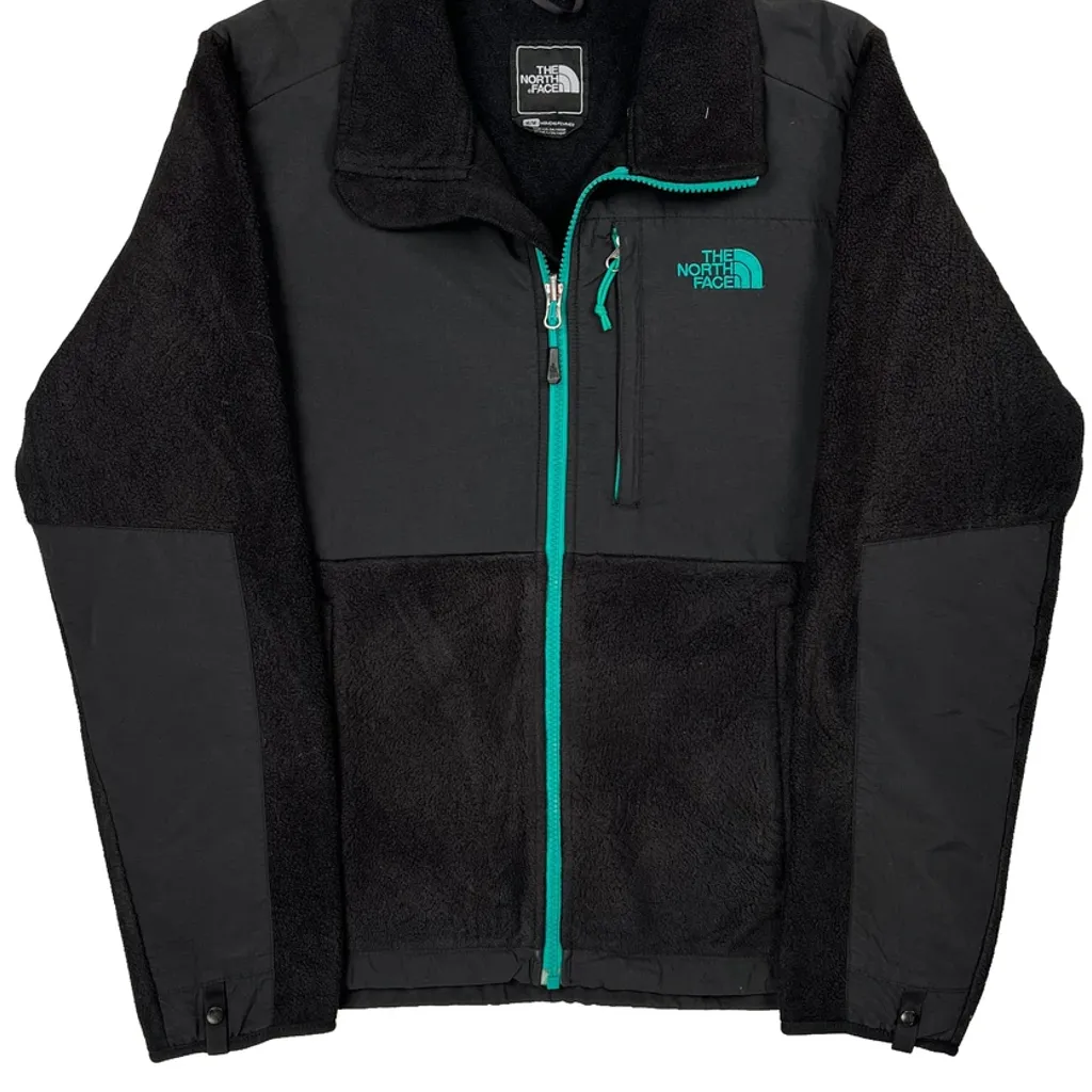 The North Face Denali Fleece Jacket - Medium Black Polyester - Image 5