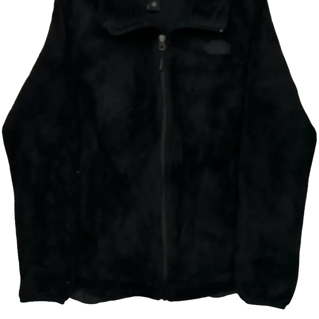 The North Face Fleece Jacket - Medium Black Polyester - Image 5