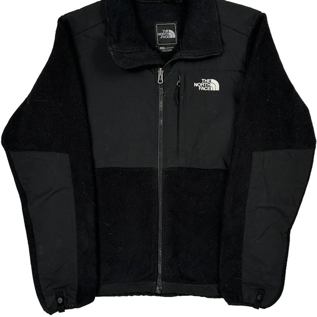 The North Face Denali Fleece Jacket - Medium Black Polyester - Image 5