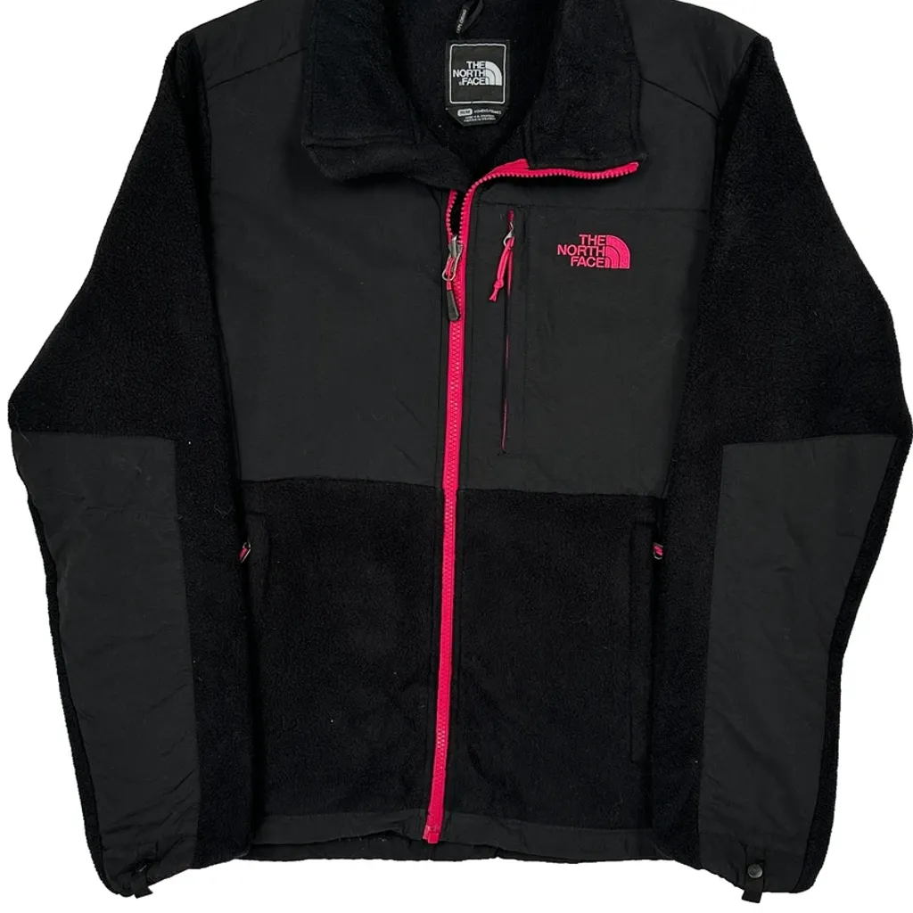The North Face Denali Fleece Jacket - Medium Black Polyester - Image 5