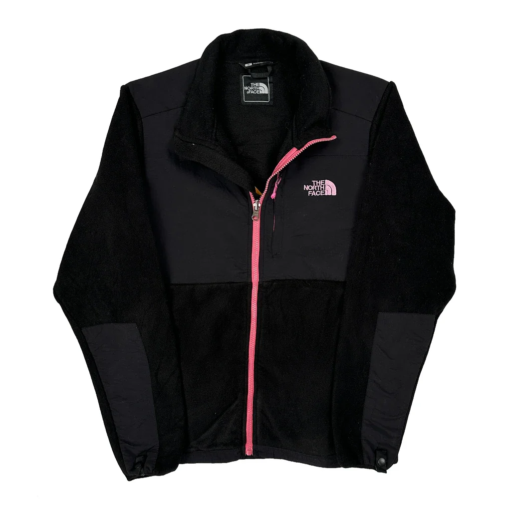The North Face Denali Fleece Jacket - Medium Black Polyester