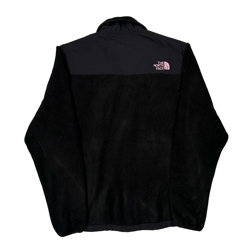 The North Face Denali Fleece Jacket - Medium Black Polyester - Image 2