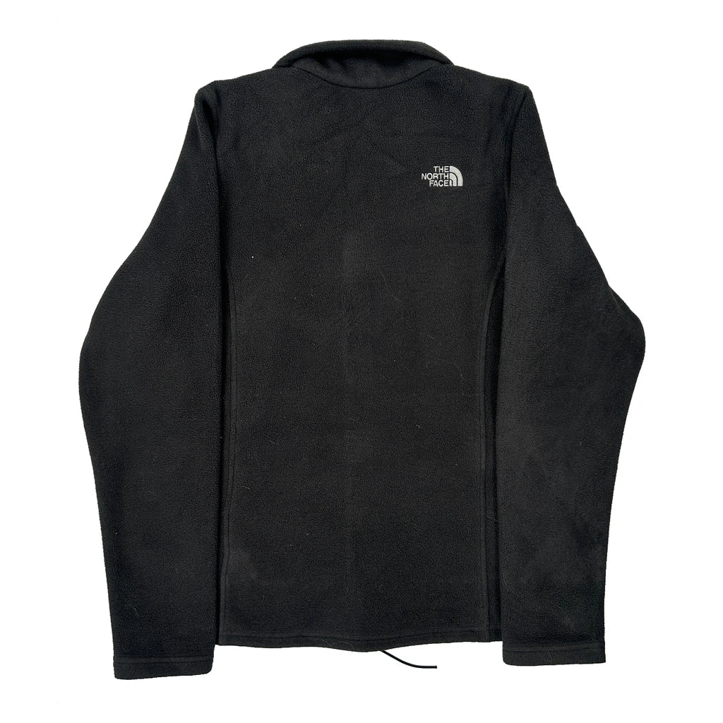The North Face Fleece Jacket - Medium Black Polyester - Image 2
