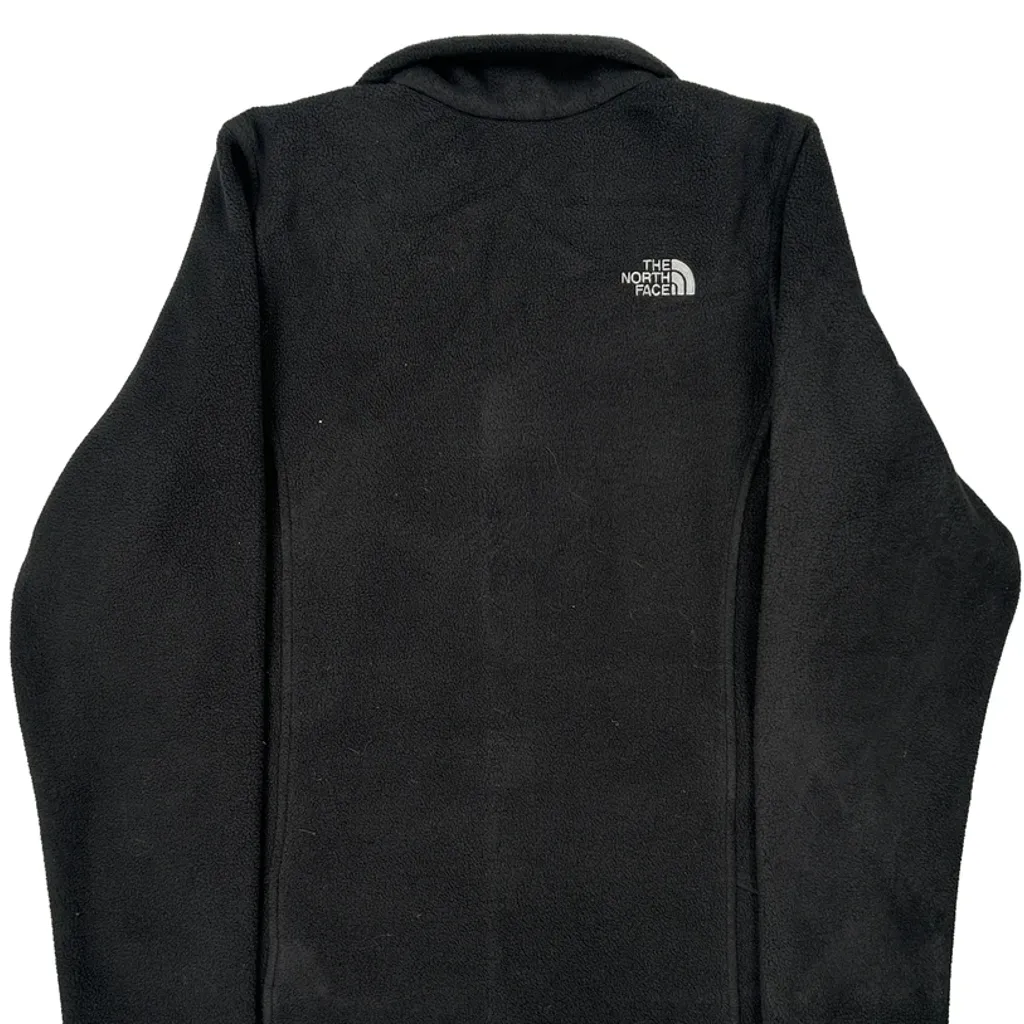 The North Face Fleece Jacket - Medium Black Polyester - Image 6