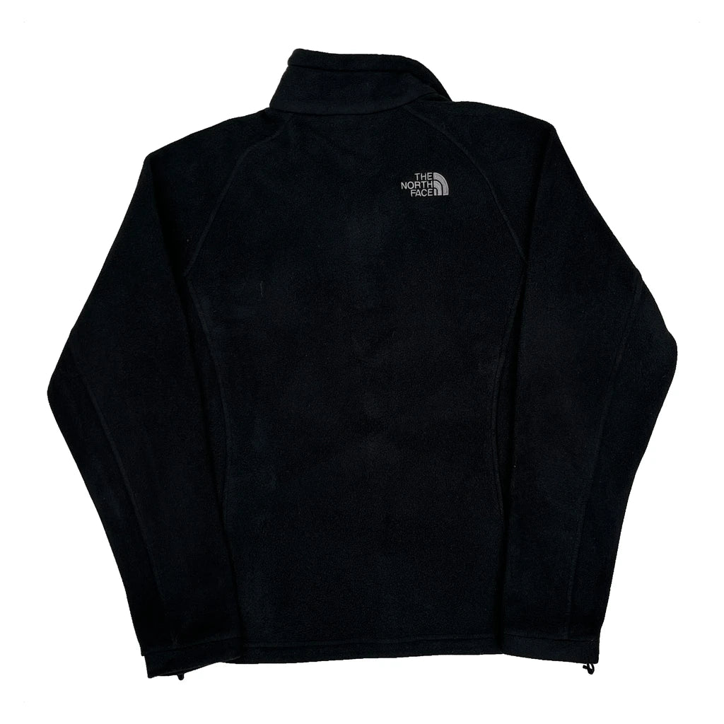 The North Face Fleece Jacket - Medium Black Polyester - Image 2