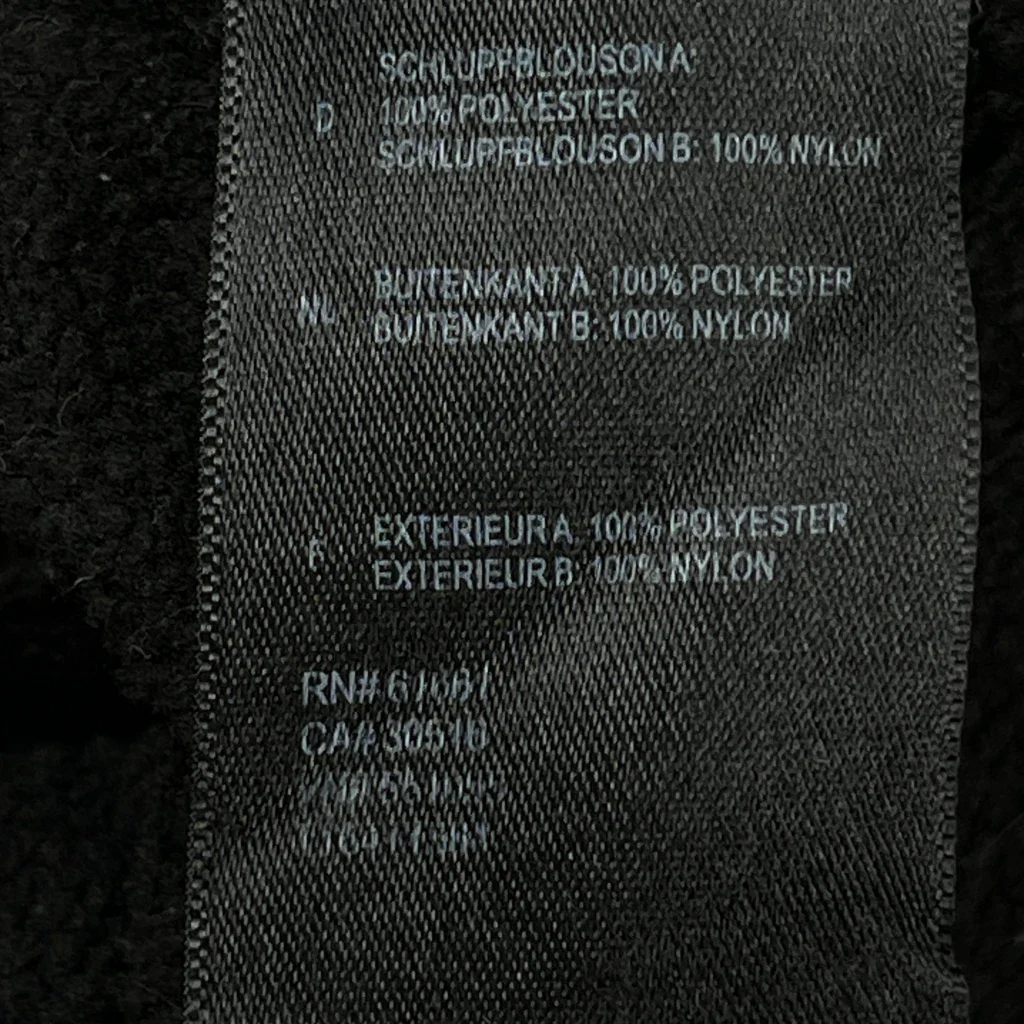 The North Face Denali Fleece Jacket - Medium Black Polyester - Image 4