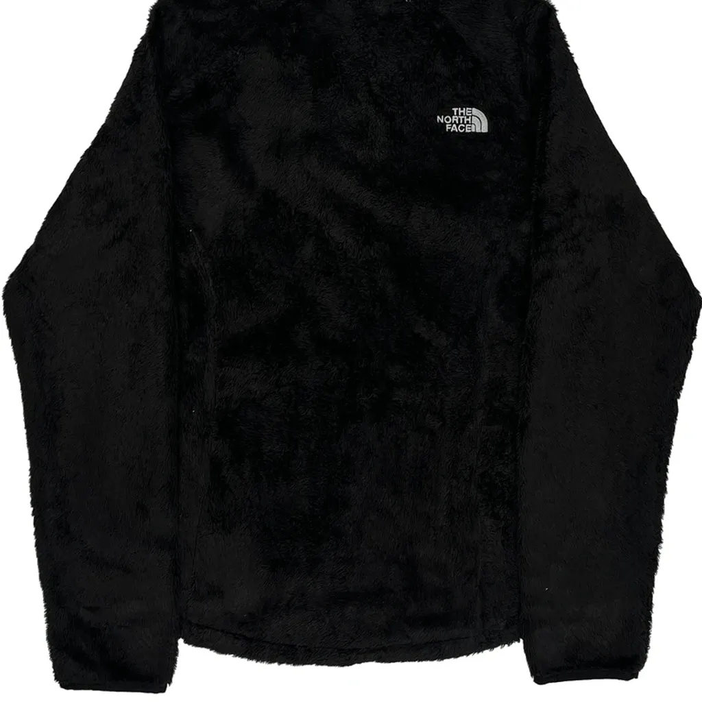 The North Face Fleece Jacket - Medium Black Polyester - Image 9