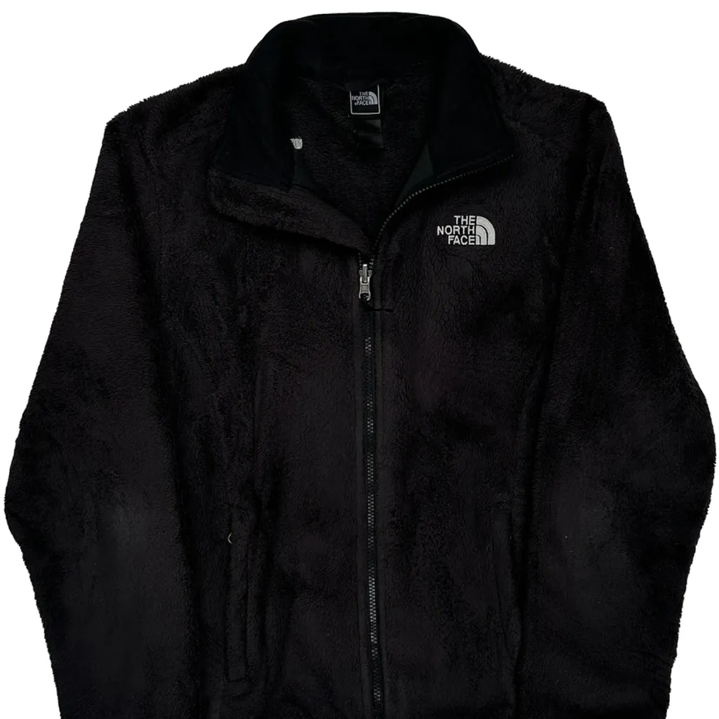 The North Face Fleece Jacket - Medium Black Polyester - Image 5