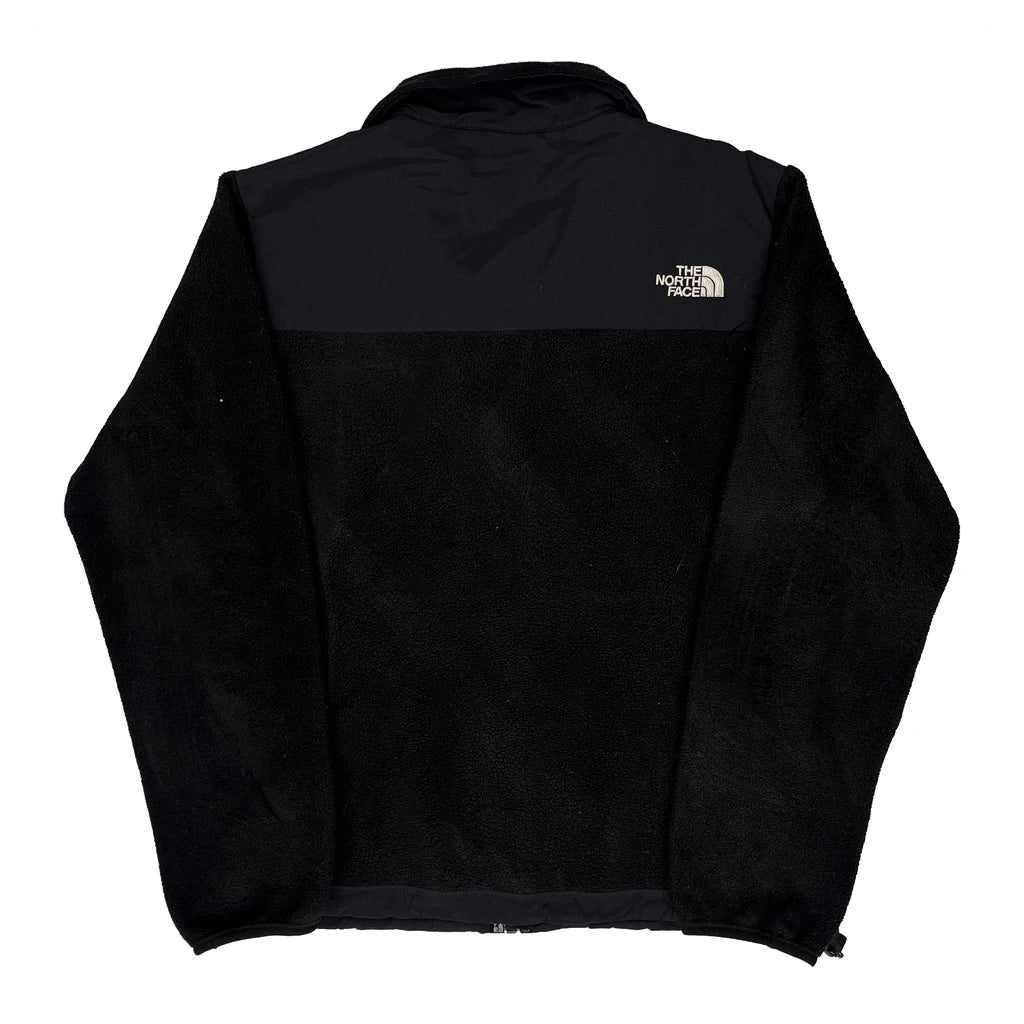 The North Face Denali Fleece Jacket - Medium Black Polyester - Image 2