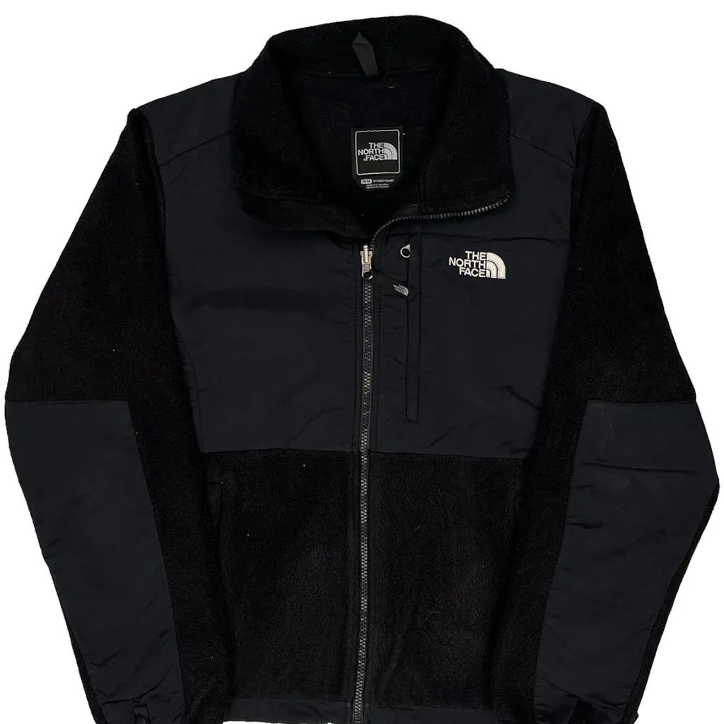 The North Face Denali Fleece Jacket - Medium Black Polyester - Image 4