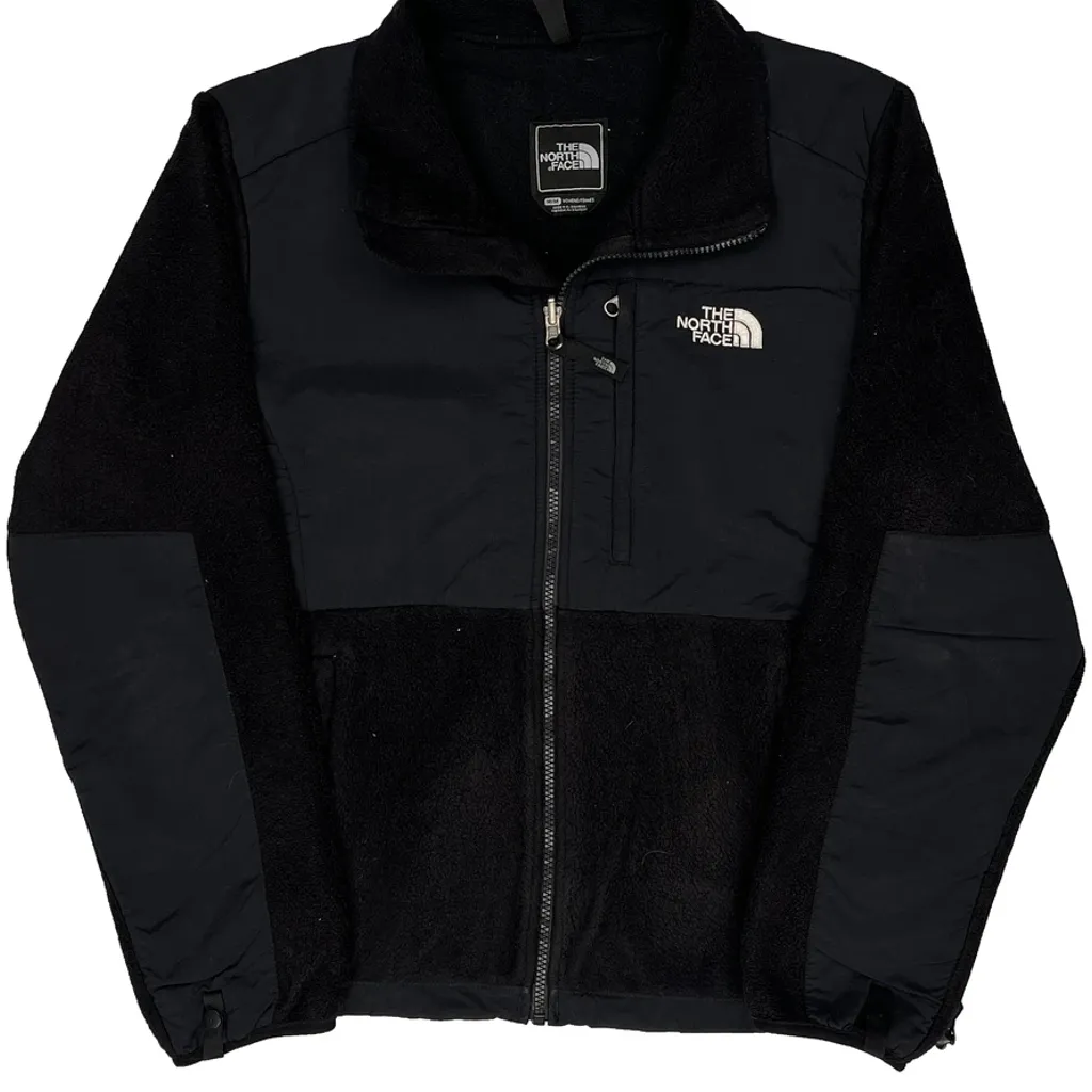 The North Face Denali Fleece Jacket - Medium Black Polyester - Image 5