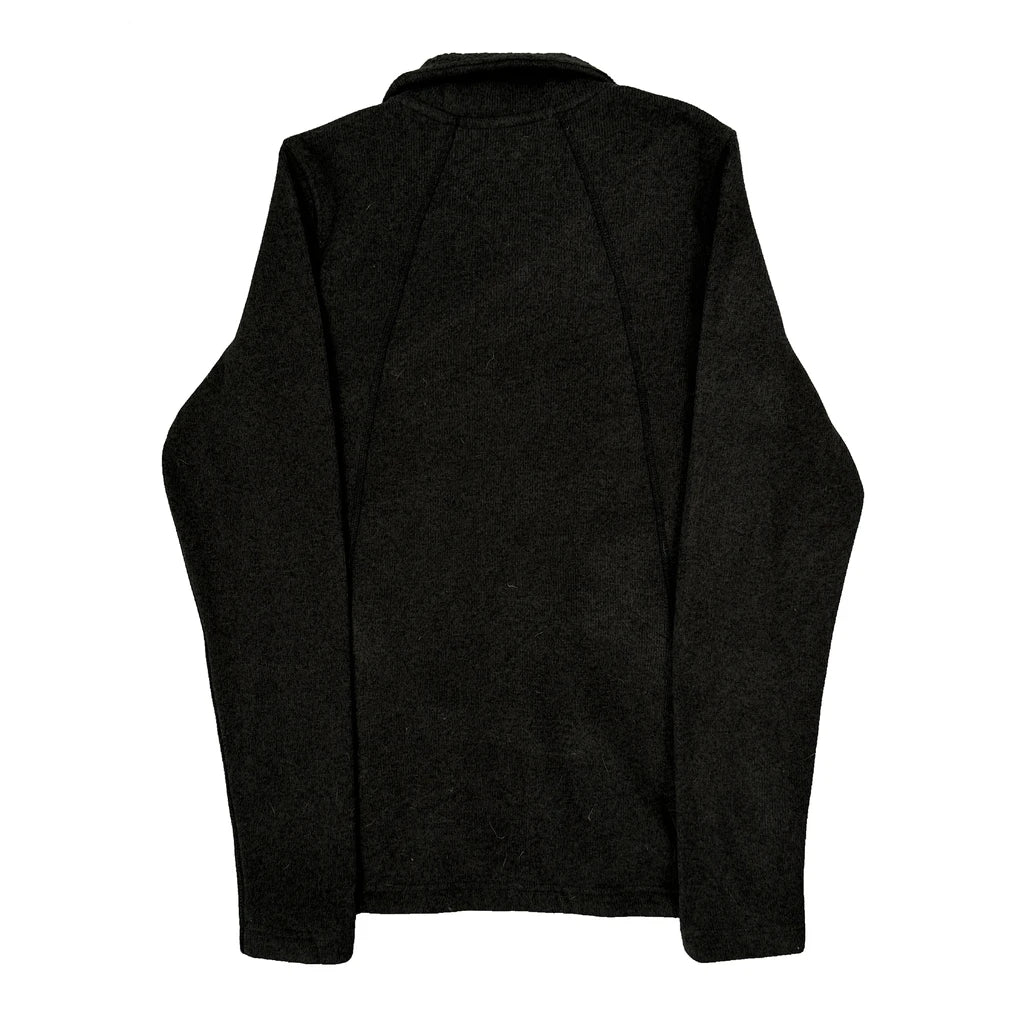 The North Face Fleece Jacket - Medium Black Polyester - Image 2