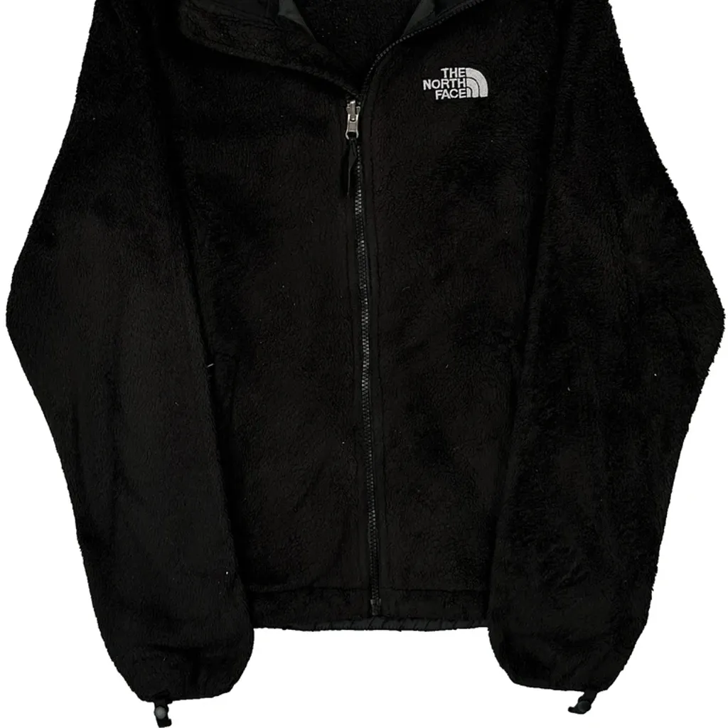 The North Face Fleece Jacket - Medium Black Polyester - Image 4