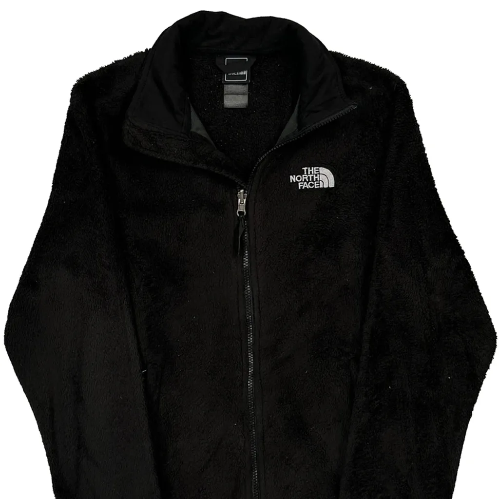 The North Face Fleece Jacket - Medium Black Polyester - Image 5