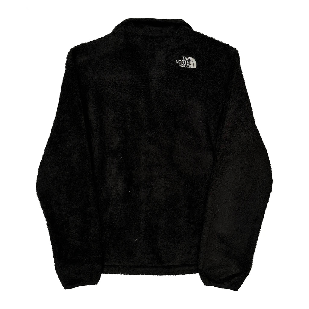 The North Face Fleece Jacket - Medium Black Polyester - Image 2