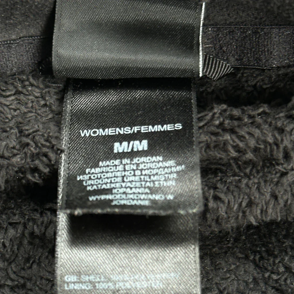 The North Face Fleece Jacket - Medium Black Polyester - Image 4