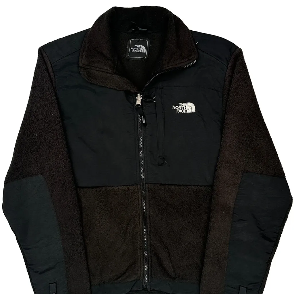 The North Face Denali Fleece Jacket - Medium Black Polyester - Image 4
