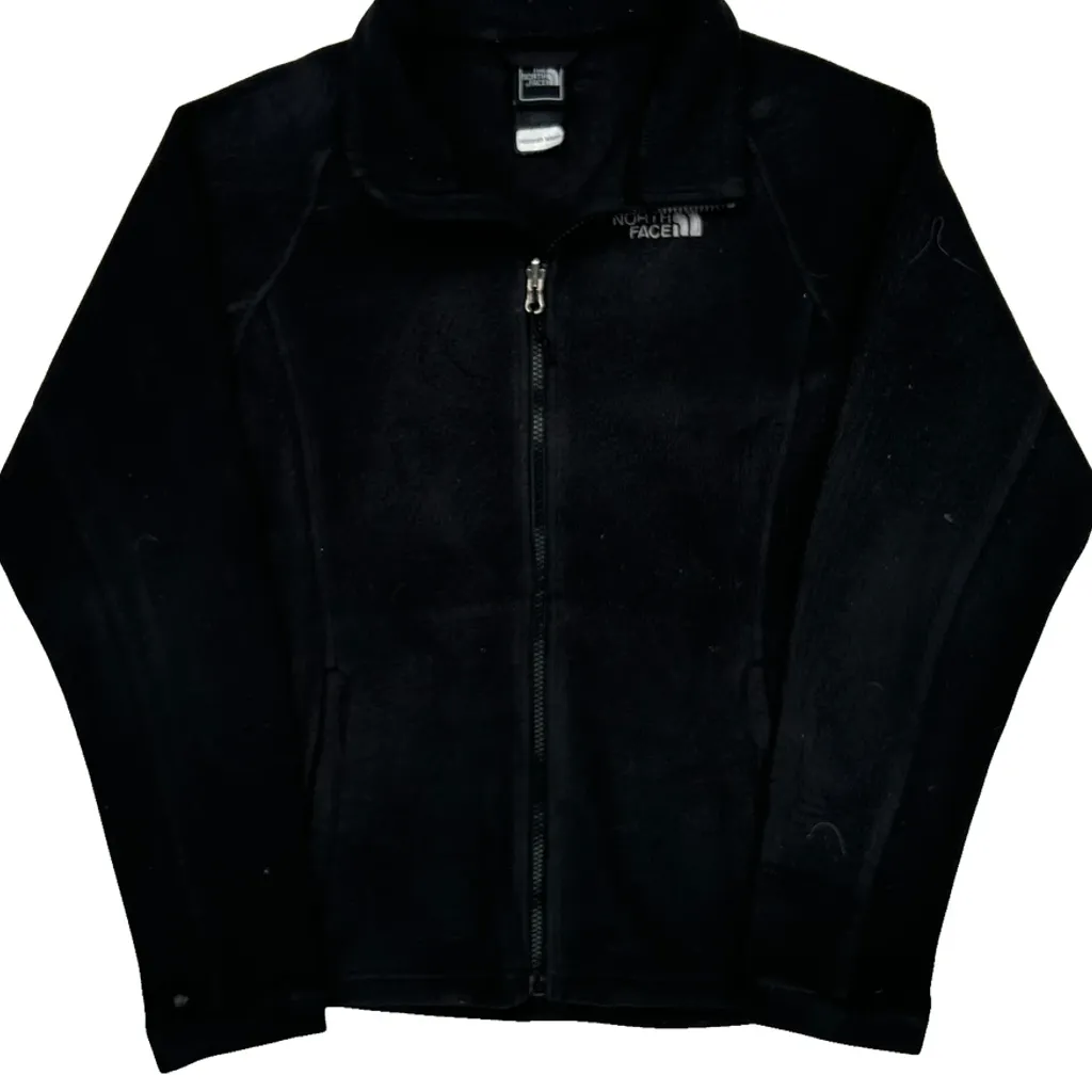 The North Face Fleece Jacket - Small Black Polyester - Image 4