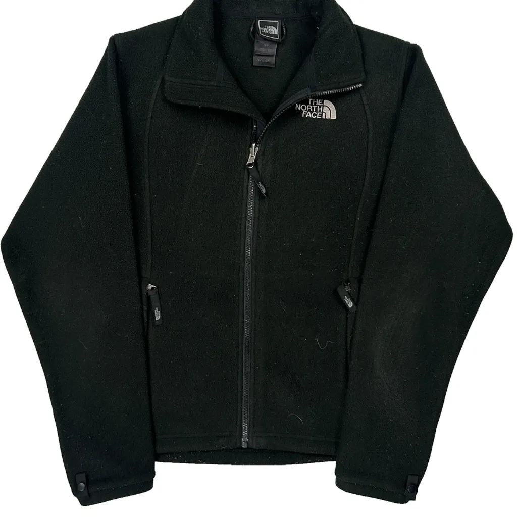 The North Face Fleece Jacket - Small Black Polyester - Image 4