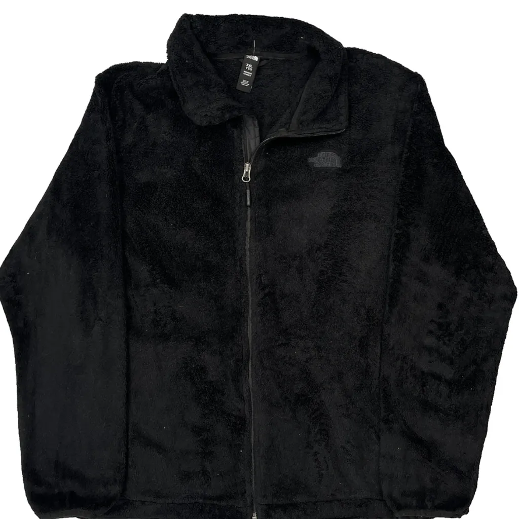 The North Face Fleece Jacket - 2XL Black Polyester - Image 5