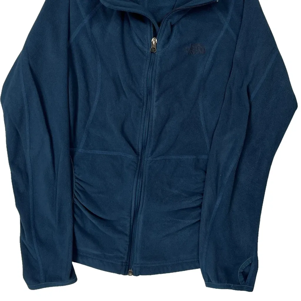 The North Face Fleece Jacket - Large Blue Polyester - Image 5